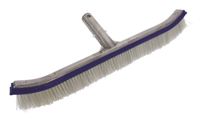 18" Deluxe Aluminum Back Wall Brush Stainless Steel/Nylon Bristles