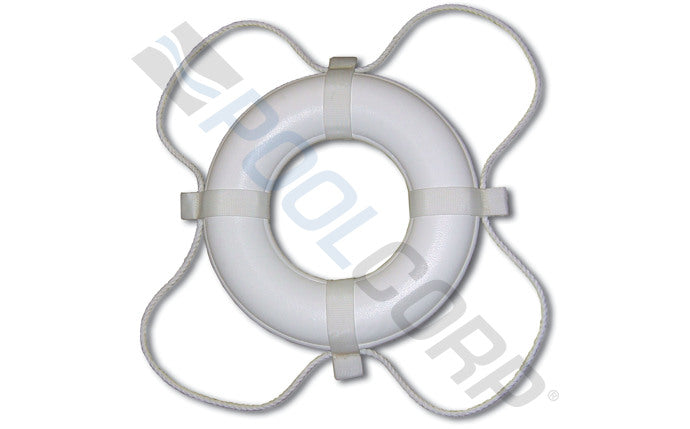 20" White Coast Guard (Uscg) Approved Ring Buoy