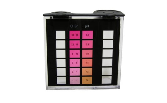 2000 Series Comparator High Range Bromine and Chlorine and DPD and pH